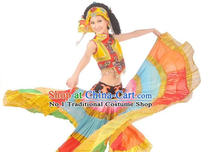 China Shop Chinese Dance Costumes Dancewear Complete Set for Women