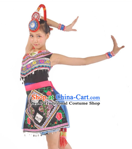 China Shop Chinese Dance Costumes Dancewear Complete Set for Women