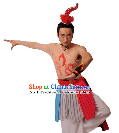 China Shop Chinese Classical Dance Costumes Ballerina Costume Men Dancewear