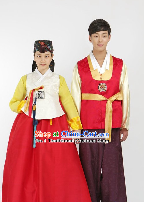 Top South Korean Hanbok Korean Apparel Hanbok Pattern Wedding Dresses Complete Set