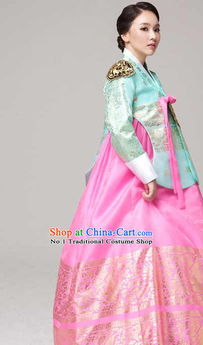 Korean Fashion Royal Princess Costumes Complete Set for Women