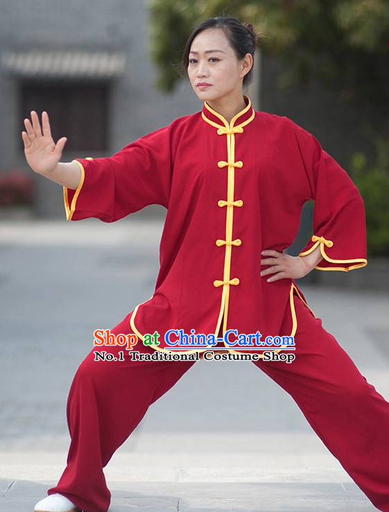 Asian Professional Tai Chi Short Sleeved Uniform