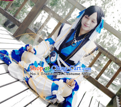 Chinese Costumes Traditional Clothing China Shop Taoist Nun Cosplay Costumes for Girls