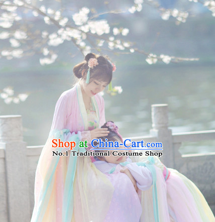 Chinese Lady Hanfu Cosplay Halloween Costumes Carnival Costumes for Women