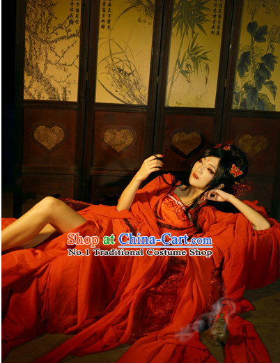 Chinese Costume Asian Fashion China Civilization Sexy Bridal Wedding Dress Traditional Clothing