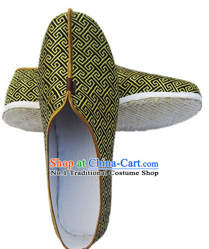 Handmade Chinese Traditional Fabric Shoes Footwear