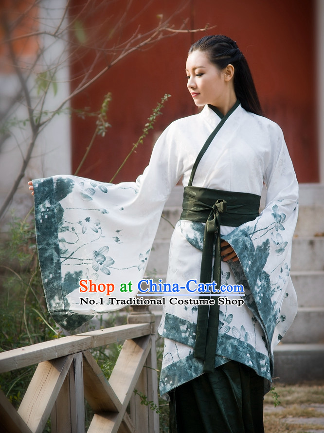 Asian Fashion online Oriental Dresses Chinese Hanfu Plus Size Wholesale Dress Complete Set