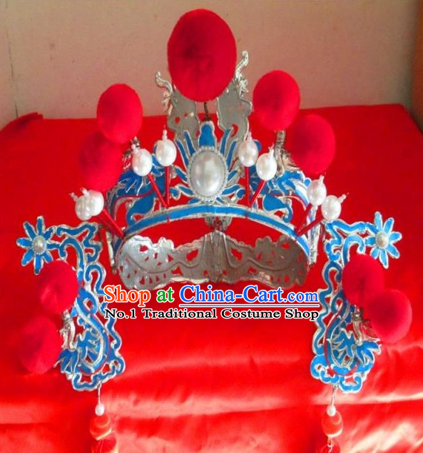 Chinese Traditional Opera Hua Dan Superheroine Hat