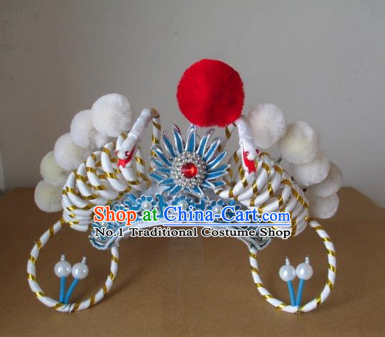 Chinese Beijing Opera Bai Suzhen Hat