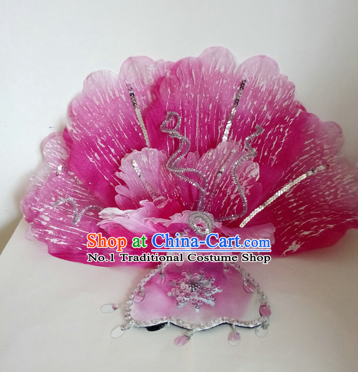 Chinese Classical Dance Peony Hair Decorations