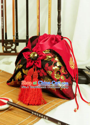 Asian Fashion Chinese Classic Hanfu Accessories Traditional Handmade Designer Hand Bags