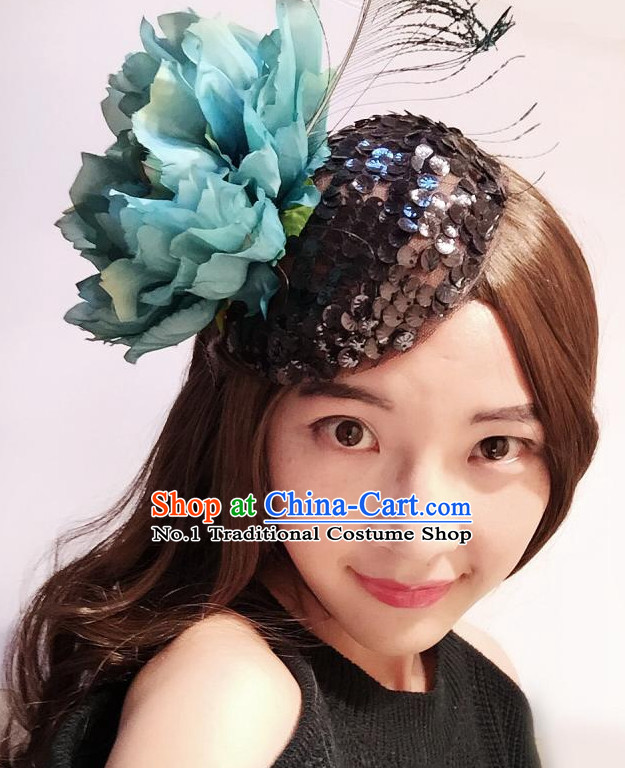 Custom Made Designer Handmade Butterfly Hair Fascinators Hair Slides Headpieces Hair Ornaments Set