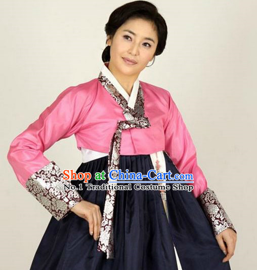 Korean Traditional Mother Hanbok Formal Dresses Special Occasion Dresses for Women