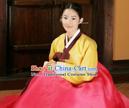 Korean Traditional Dress Hanbok Formal Dresses Special Occasion Dresses for Girls