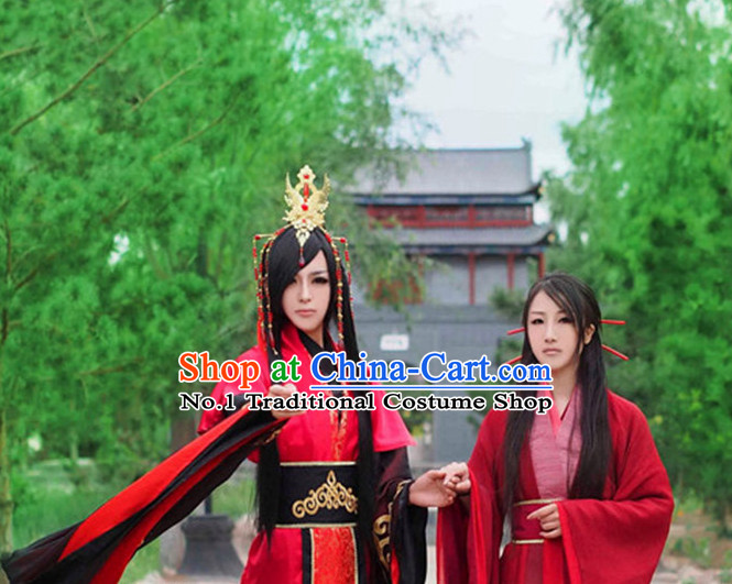 Asia Fashion Ancient China Culture Chinese Hanfu Wedding Dress