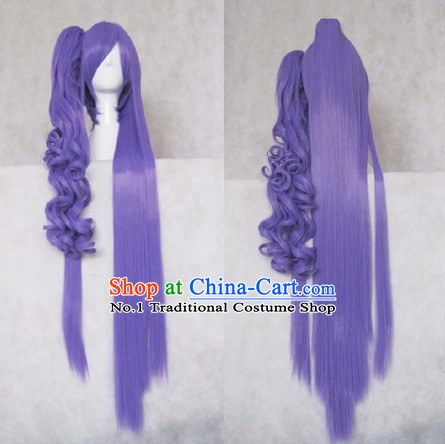 Traditional Chinese Cosplay Long Wig Chinese Ancient Costume Wigs