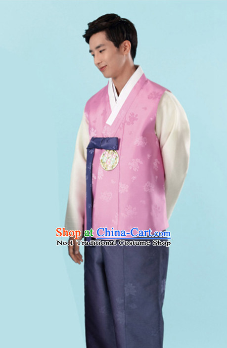 Korean Traditional Mens Wedding Hanbok Suits