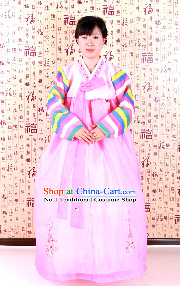 Korean Traditional Dance Costumes Complete Set