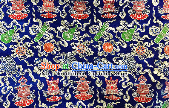 Asian Chinese Traditional Tibetan Style Auspicious Brocade