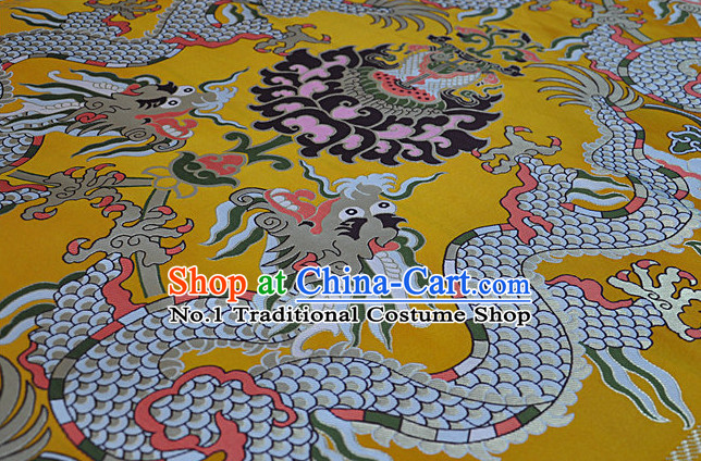 Chinese Tibetan Brocade Embroidered Fabric Upholstery Material Dress Material