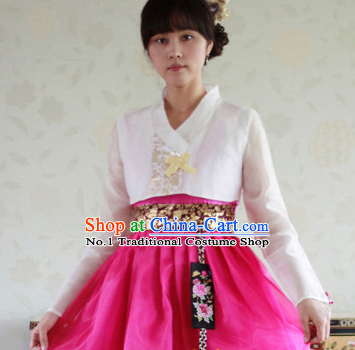 Korean Traditional Clothing Plus Size Clothing Fashion Clothes Complete Set for Teenagers