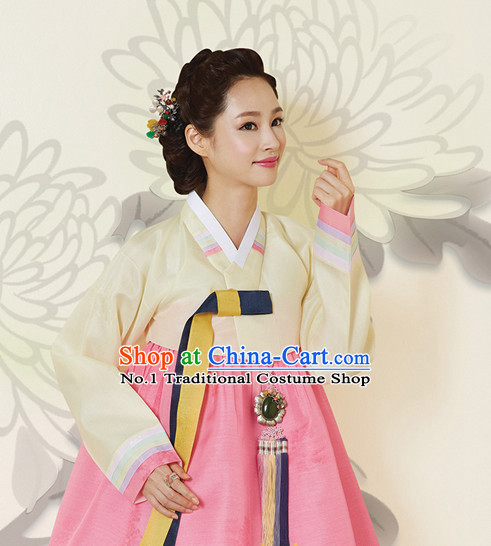 Korean Traditional Restaurant Uniforms Complete Set