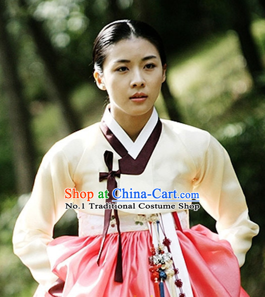 Traditional Korean National Costumes Complete Set for Women