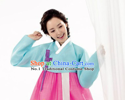 Traditional Korean National Costumes Complete Set for Women