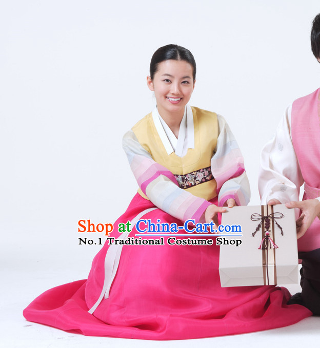 Korean National Dress Costumes Traditional Costumes for Lady