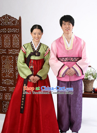 Korean Husband and Wife National Costumes Traditional Costumes Hanbok Korea Dress online Shopping