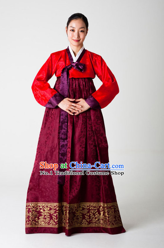 Korean Dancer National Costumes Traditional Costumes Hanbok Korea Dresses online Shopping