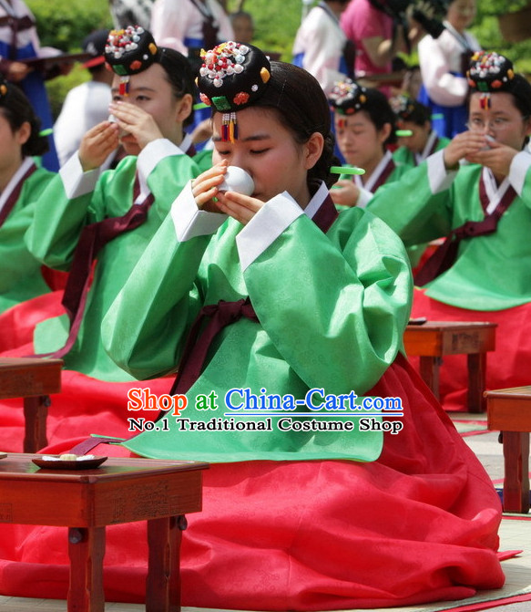 Korean Classical Dance Costumes for Women