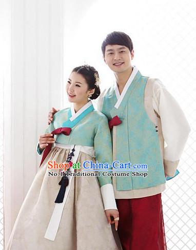 Korean Traditional Hanboks 2 Sets
