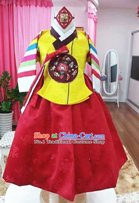 Korean Traditional Ceremonial Outfit Complete Set for Kids