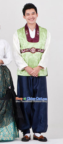 Korean National Dress Costumes online Clothes Shopping Complete Set for Men