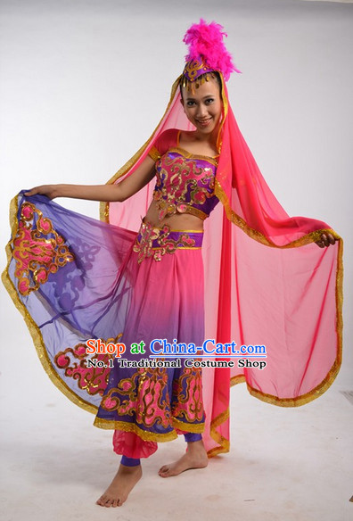 Chinese Costumes Female Ethnic Groups Clothing