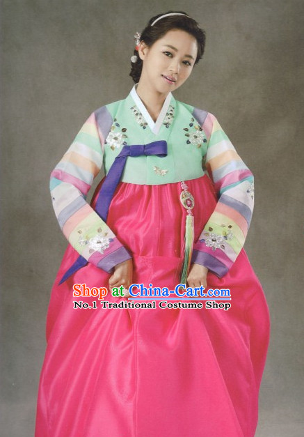 Korean Hanbok Lady Clothing Ladies Fashion Clothes Korean Traditional Dresses