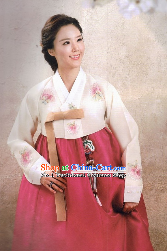 Korean Female National Costumes Traditional Hanbok Clothes online Shopping