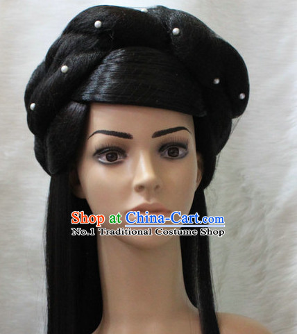 Chinese Classical Fairy Long Black Wig