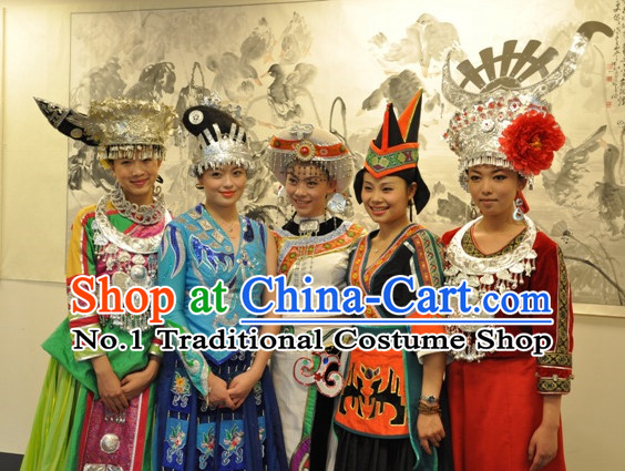 Custom Made Chinese Traditional Ethnic Minority Costumes