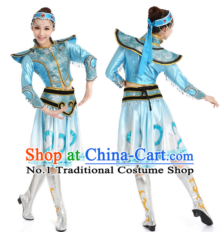 Chinese Traditional Mongolian Discount Dance Dostumes Discount Dance Supply for Women