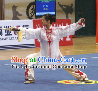 Top Tai Chi Yoga Clothing Yoga Wear Yang Tai Chi Quan Kung Fu Pants Bluose Mantle Uniforms for Women