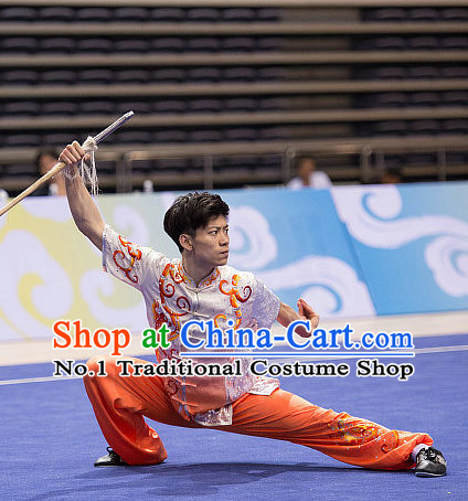 Top Clor Change Martial Arts Uniform Supplies Kung Fu Southern Swords Broadswords Competition Uniforms for Men