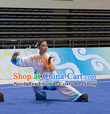 Top Tai Chi Costumes Taijiquan Costume Aikido Chikung Tichi Uniforms Quigong Uniform Thaichi Martial Art Qi Gong Combat Clothing Competition Uniforms for Women