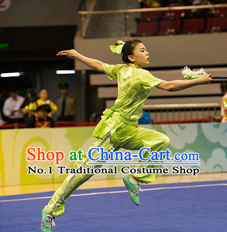 Top Chinese Kung Fu Sword Uniforms Kungfu Uniform Martial Arts Competition Costumes for Women