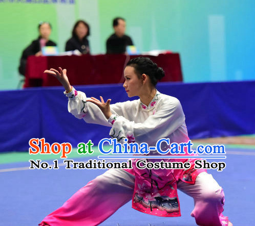 Top Embroidered Tai Chi Taijiquan Aikido Chikung Tichi Quigong Chigong Thaichi Pants Tai Chi Fan Tai Chi Quan Onitsuka Tiger Tai Chi Competition Costumes Uniforms