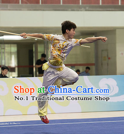 Top Chinese Kung Fu Stick Wooden Dummy Hung Gar Taekwondo Gear Taekwondo Equipment Kung Fu Moves Chinese Kungfu Costume Wing Chun Costumes Competition Uniforms