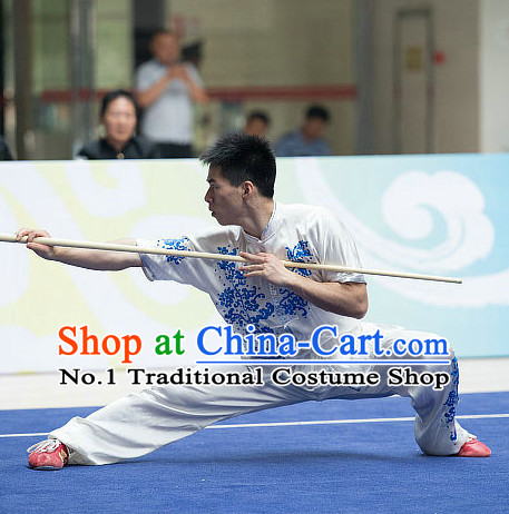 Top Chinese Kung Fu Stick Wooden Dummy Hung Gar Taekwondo Gear Taekwondo Equipment Kung Fu Moves Chinese Kungfu Costume Wing Chun Costumes Competition Uniforms