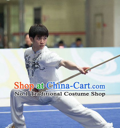 Top Chinese Kung Fu Stick Wooden Dummy Hung Gar Taekwondo Gear Taekwondo Equipment Kung Fu Moves Chinese Kungfu Costume Wing Chun Costumes Competition Uniforms