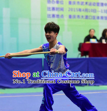 Top Chinese Kung Fu Stick Wooden Dummy Hung Gar Taekwondo Gear Taekwondo Equipment Kung Fu Moves Chinese Kungfu Costume Wing Chun Costumes Competition Uniforms